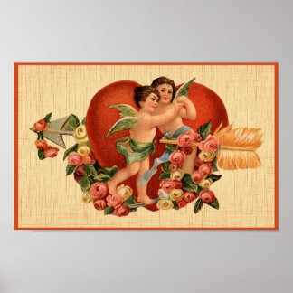 Vintage Valentine's Day Poster