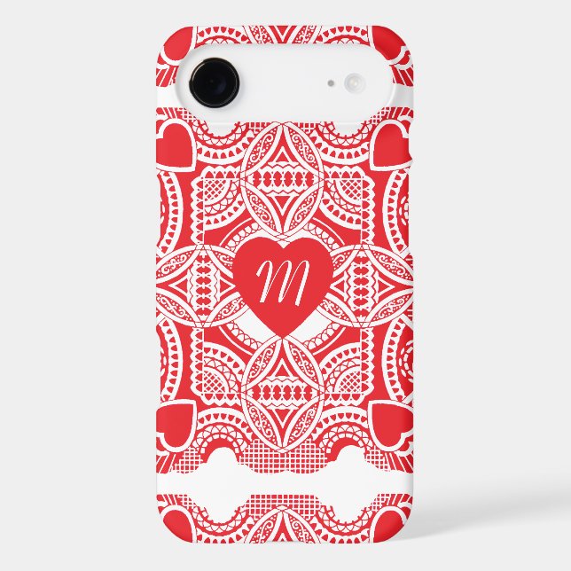 Vintage Valentine's Day, Victorian Hearts Die Cut (Back)