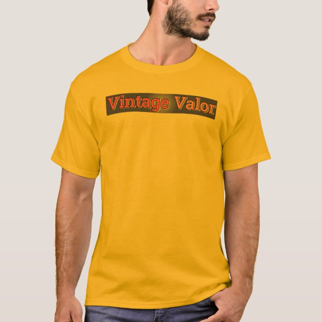 Vintage Valour  T-Shirt (Front)