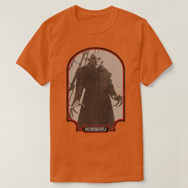 Vintage Vampire Horror 1922 T-Shirt (Design Front)