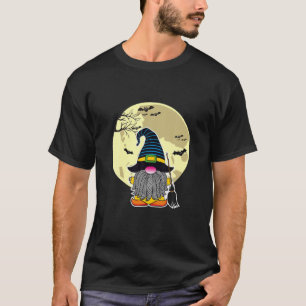 Vintage Vampire Witch Gnomes Halloween 2021 T-Shirt