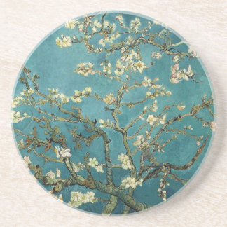 Vintage Van Gogh Almond Blossom Coaster