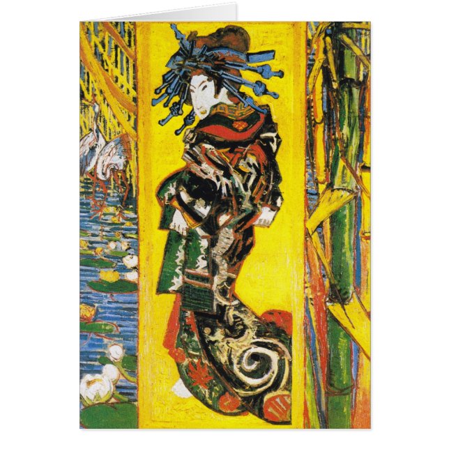 Vintage Van Gogh Geisha 1887 (Front)