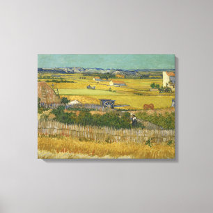 Vintage Van Gogh The Harvest Canvas Print