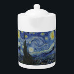 Vintage Van Gogh The Starry Night<br><div class="desc">This design is inspired by Vincent van Gogh's 1889 oil on canvas painting called "The Starry Night".</div>