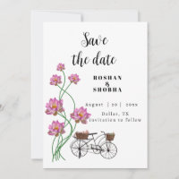 Vintage Variety model invitation