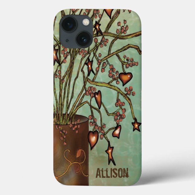 Vintage Vase Art Case-Mate iPhone Case (Back)
