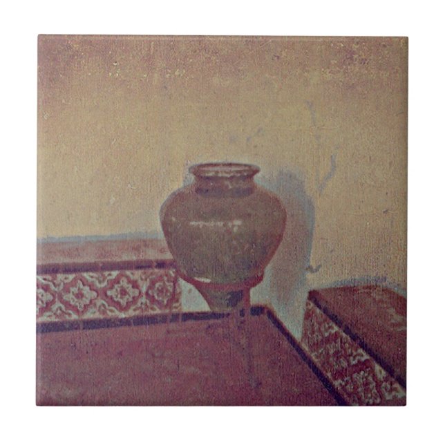 Vintage Vase Tile (Front)