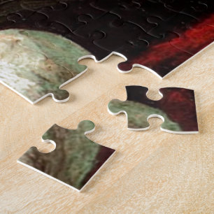 Vintage Vase with Peonies, Vincent van Gogh. Jigsaw Puzzle