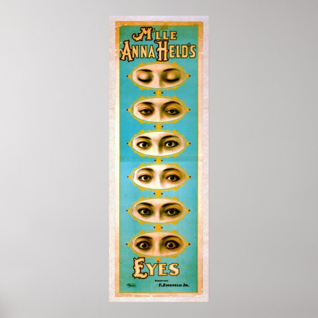 Vintage Vaudeville Poster 1898 (Front)