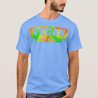 Vintage Vegan, For All Animals, CrueltyFree Life F T-Shirt