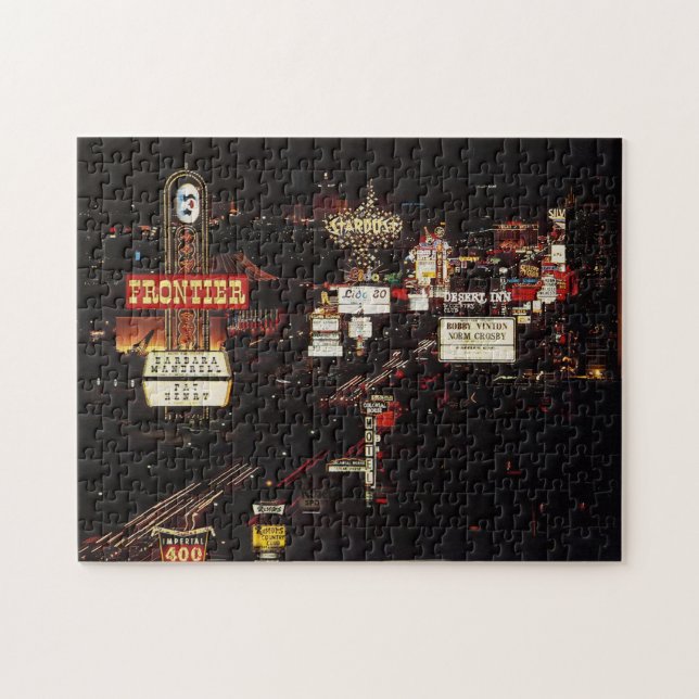 Vintage Vegas  Jigsaw Puzzle (Horizontal)