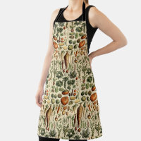 Vintage Vegetable Art by Adolphe Millot Pattern