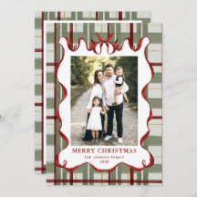 Vintage Velvet Christmas Red Bow Coquette 5 Photo