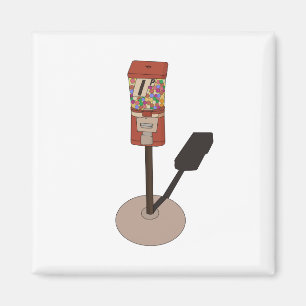 Vintage Vending Machine Magnet