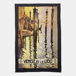 Vintage Venezia Venice Italy hand towel