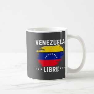 Vintage Venezuela Libre 2026 Venezuela Flag Coffee Mug