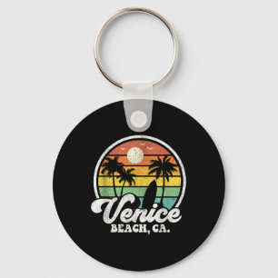 Vintage Venice Beach California Ca Surfing Retro S Key Ring