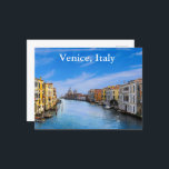 Vintage Venice Italy Vintage Travel Tourism Add Postcard<br><div class="desc">It is beautiful artistic painted of Italy. It is best advertisement for travel to Italy. This is Italy,  Europe vintage travel postcards,  stunning vintage art post card.</div>