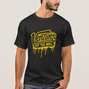 Vintage Ventures Off The Wall - Street Art Design" T-Shirt