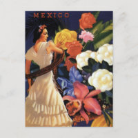 Vintage Veracruz Mexico Travel Postcard