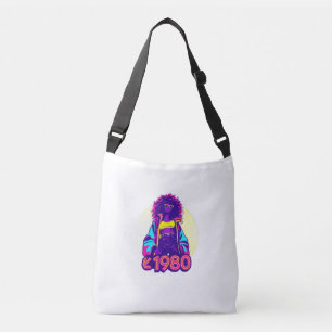Vintage Vibe 1980s Inspired Cross-Body Bag
