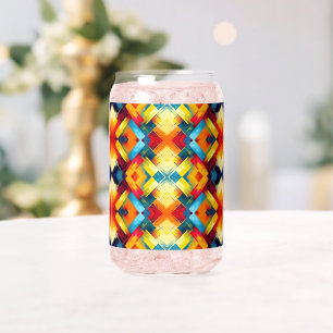 Vintage Vibes In Colours: Stylish Geometric Forms Can Glass