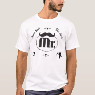 Vintage Vibes Retro Game Over Yes Dear Moustache T-Shirt
