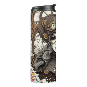 "Vintage Vibes" Thermal Tumbler