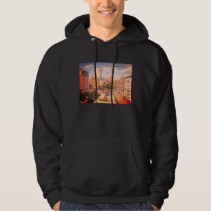 Vintage Victoria Square, Montreal, Quebec, Canada Hoodie