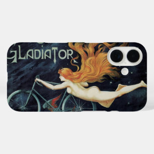 Vintage Victorian Art Nouveau, Gladiator Cycles iPhone 16 Case