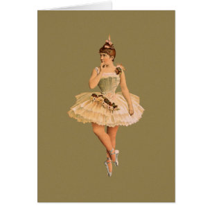 Vintage Victorian Ballerina