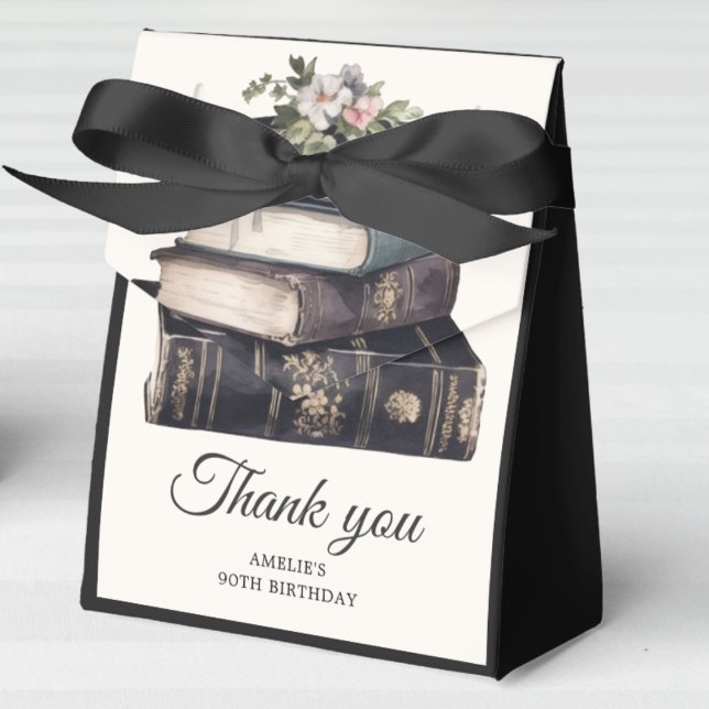 Vintage Victorian Book Birthday  Favour Box (Creator Uploaded)