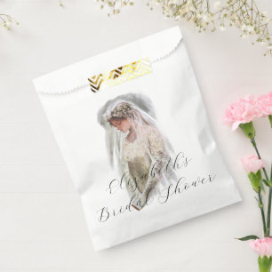 Vintage Victorian Bride with Bible Harrison Fisher Favour Bags