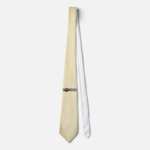 Vintage Victorian Brooch Monogram Tie