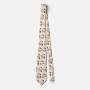 Vintage Victorian Children, Child and Baby in Pram Tie