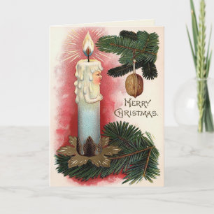 Vintage Victorian Christmas Card