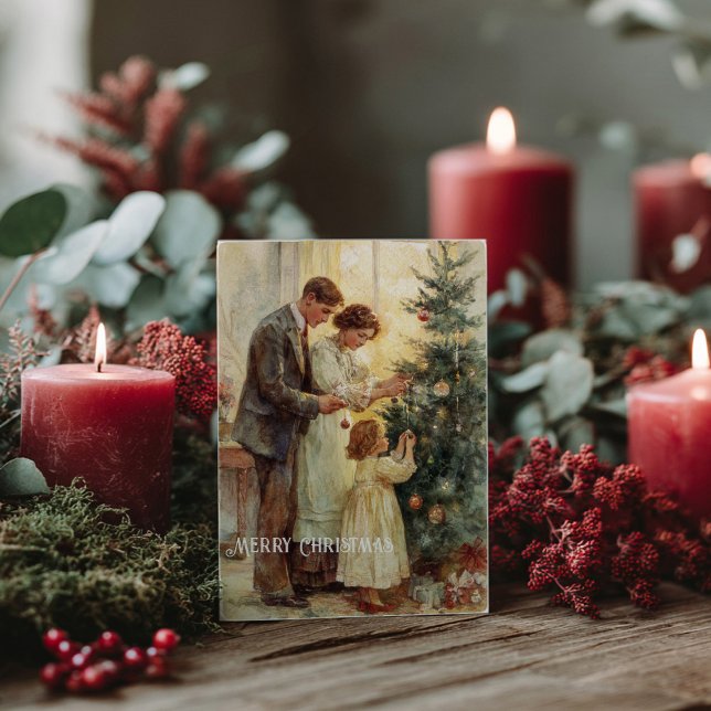 Vintage Victorian Christmas Postcard (Creator Uploaded)