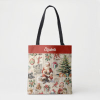 Vintage Victorian Christmas Santa Claus