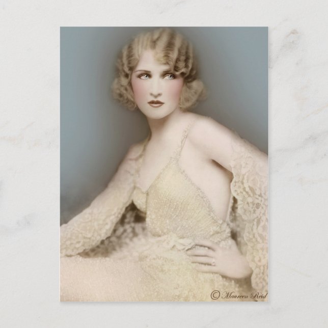 Vintage Victorian Edwardian Tinted Postcard 22 (Front)