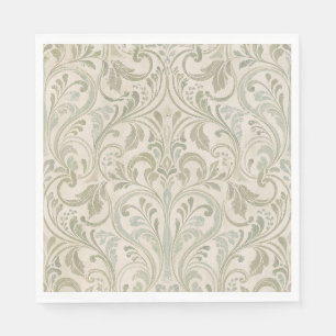 Vintage Victorian Elegant Floral Napkin
