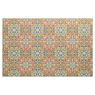 Vintage Victorian Era 1870 Pattern Fabric