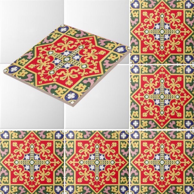 Vintage Victorian Era 1870 Pattern Tile (Creator Uploaded)