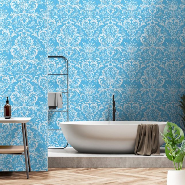 Vintage Victorian Era Foliate Scroll Pattern Wallpaper (Creator Uploaded)