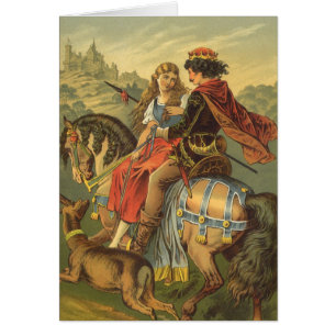 Vintage Victorian Fairy Tale, Brother and Sister
