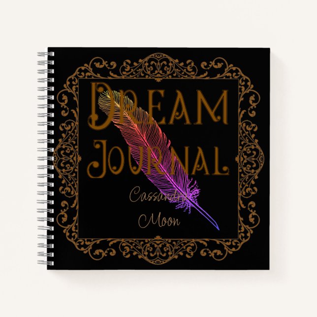 Vintage Victorian Fairytale Dream Journal (Front)