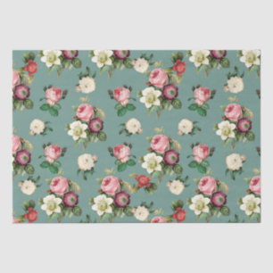 Vintage Victorian Flowers Decoupage - Marple Hall Tissue Paper