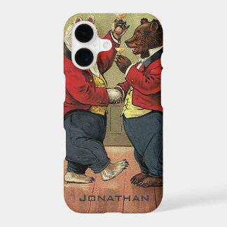Vintage Victorian Happy, Gay, Dancing Bears