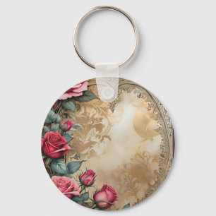Vintage Victorian Key Ring