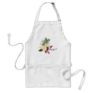 Vintage Victorian Music Romance Tulips Standard Apron